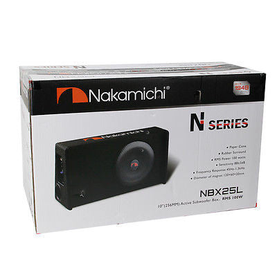 Nakamichi NBX25L 10" active subwoofer