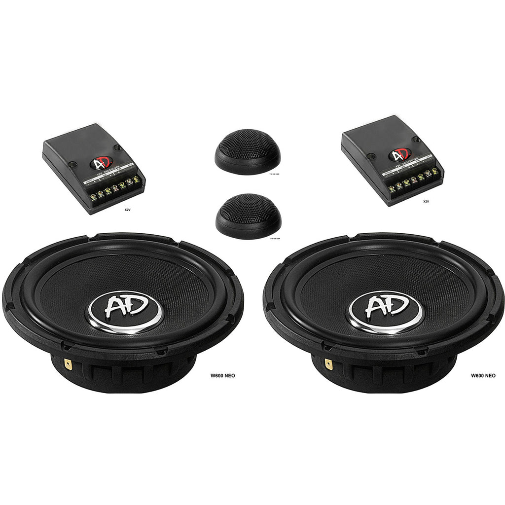 AUDIO DEVELOPMENT AD-600N-KIT .. 2 way component speakers