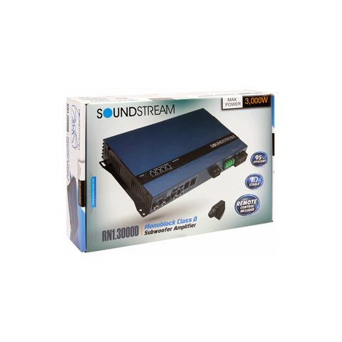 SOUNDSTREAM RN1.3000D Mono Amplifier