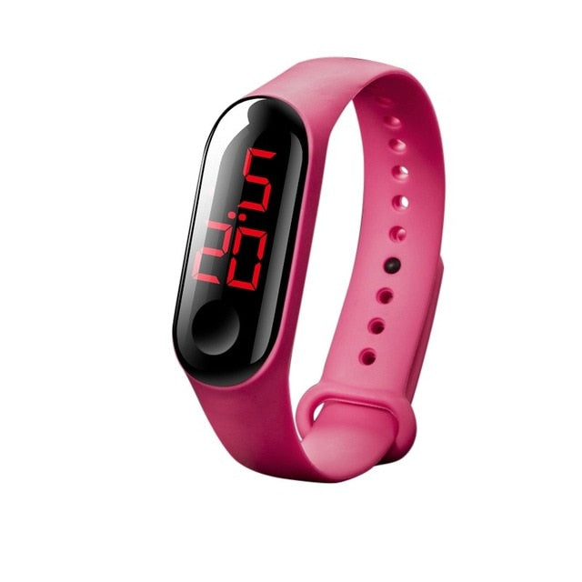 Kids LED Digital Wrist Watch Outdoor Sports Watch For Boys Girls Electronic Date Clock