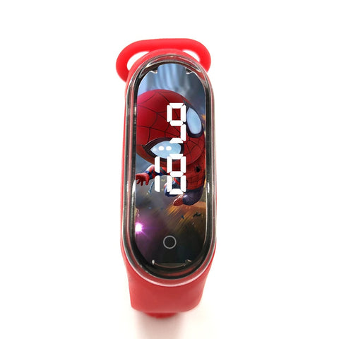 Kids Watches Cartoon LED Sports Clock Fashion Watch For Girls Boys