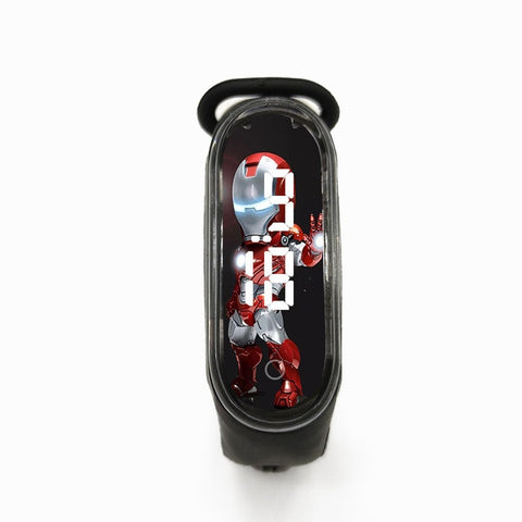Kids Watches Cartoon LED Sports Clock Fashion Watch For Girls Boys