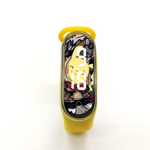 Kids Watches Cartoon LED Sports Clock Fashion Watch For Girls Boys