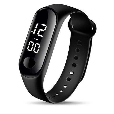 Kids Watches Cartoon LED Sports Clock Fashion Watch For Girls Boys