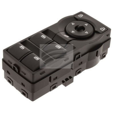 POWER WINDOW SWITCH HOLDEN VE COMMODORE BLK MSTR C / LOCK  (ESW4350)