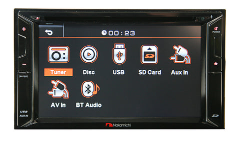 Nakamichi NA1610 audio visual headunit